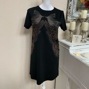COPY - Zara WB VHTF peacock dress size S 0054